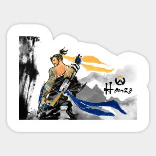 Hanzo Overwatch Sticker